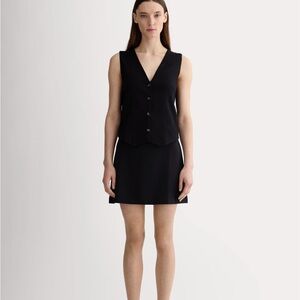 NWT Everlane Black Mini Skirt Size M